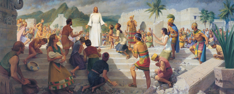 Jesus Kristus besøkte indianerne i Amerika etter sin oppstandelse